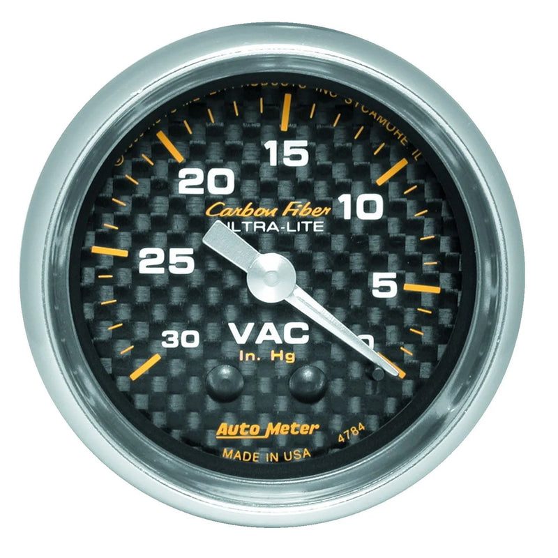 Autometer 2-1/16" Vacuum 0-30 In HG