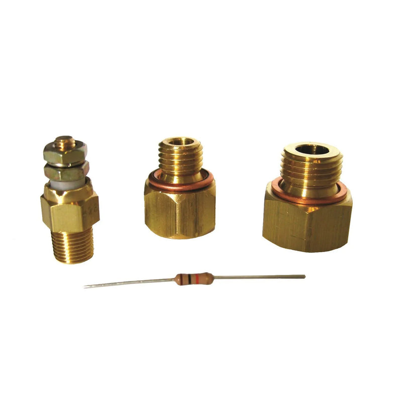 Autometer Gauge Install Kit for Ls Engines Incl. Fittings Short Temp Sensor Manual