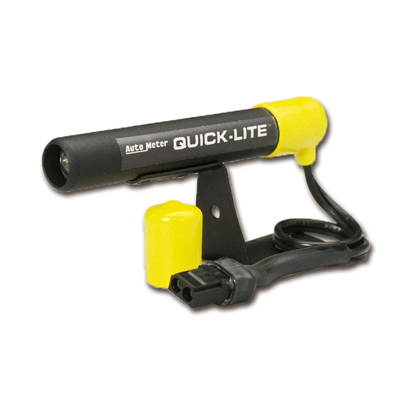 Autometer Shift Light Amber LED Pedestal - Black Quick-Lite