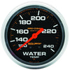 Autometer 2-5/8" Water Temperature 120-240 °F 6 Ft. Mechanical Liquid Filled Pro-Comp
