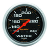 Autometer 2-5/8" Water Temperature 120-240 °F 12 Ft. Mechanical Liquid Filled Pro-Comp