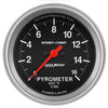 Autometer 2-5/8" Pyrometer 0-1600 °F Stepper Motor