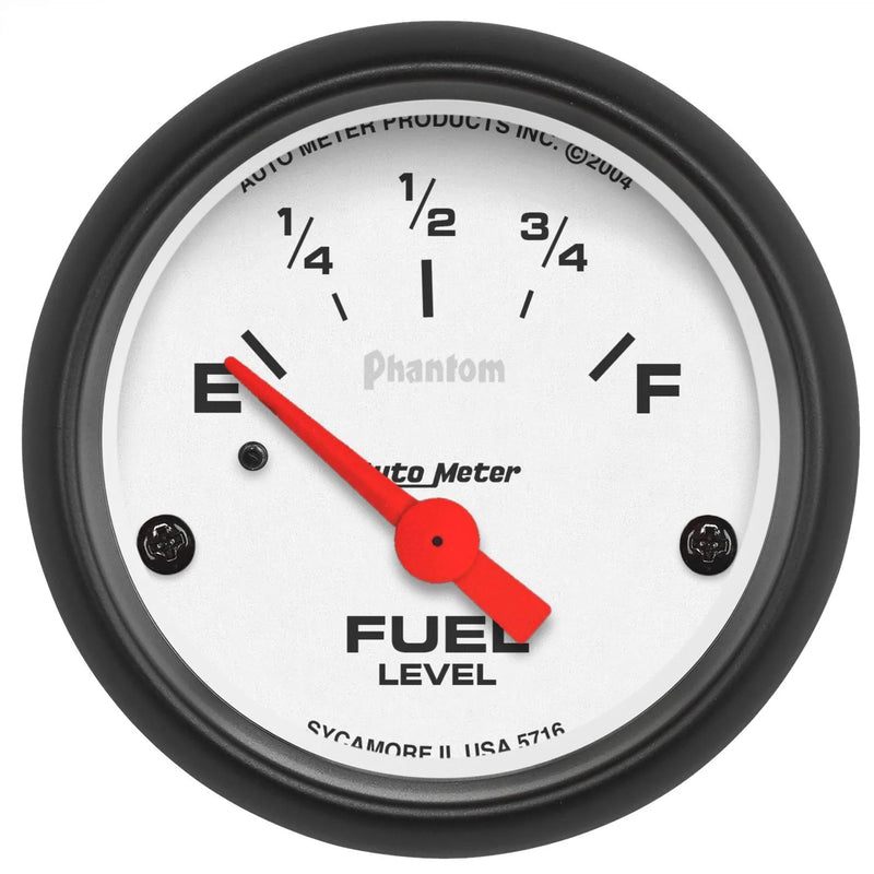 Autometer ATM5716 2-1/16" Fuel Level 240-33 ohm Air-Core