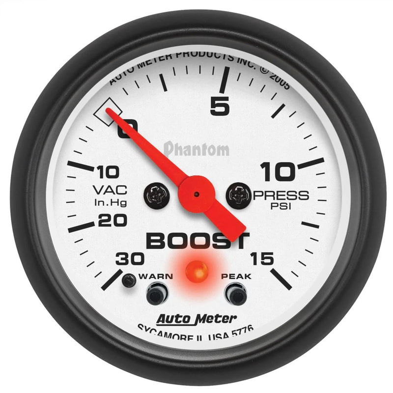 Autometer ATM5776-XPX 2-1/16" Boost/Vacuum w/Peak & Warn