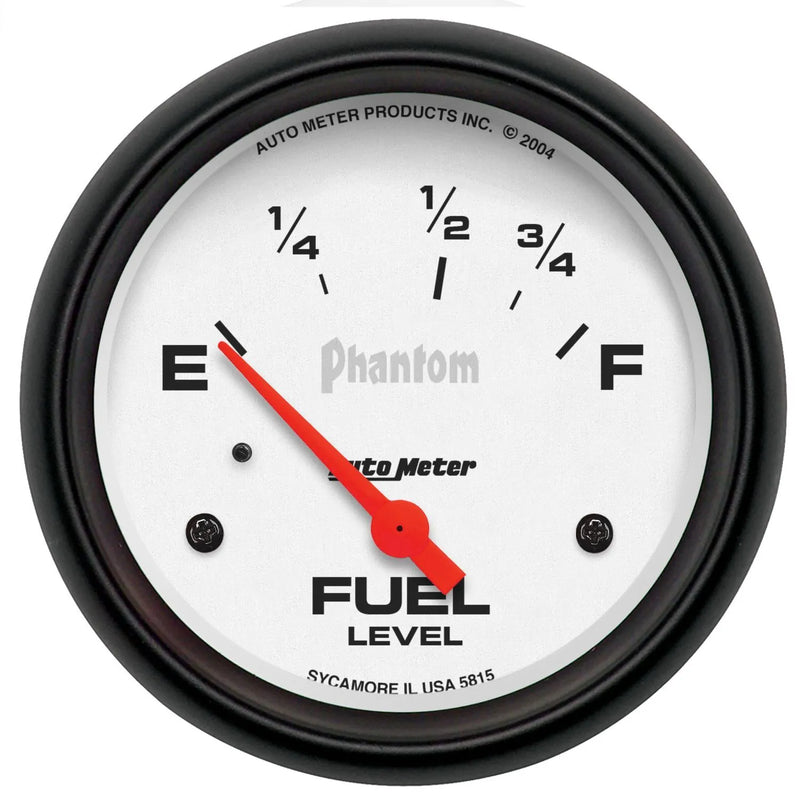 Autometer 2-5/8" Fuel Level 73-10 ohm Air-Core Phantom