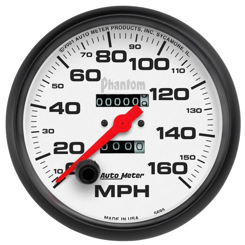 Autometer 5" Speedometer 0-160 MPH Mechanical