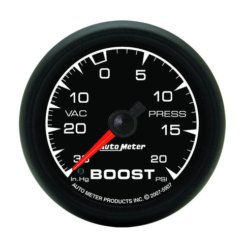 Autometer 2-1/16" Boost/Vacuum 30 In HG/20 PSI Mechanical ES