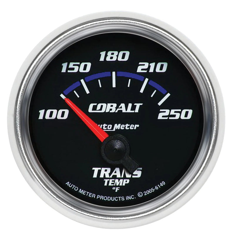 Autometer 2-1/16" Transmission Temperature 100-250 °F Air-Core Cobalt