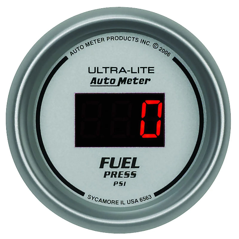 Autometer 2-1/16" Fuel Pressure 5-100 PSI Ultra-Lite Digital