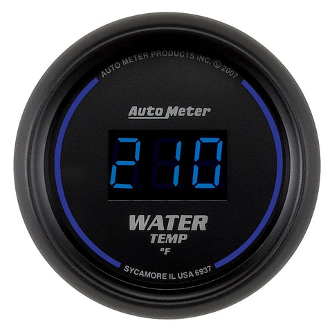 Autometer 2-1/16" Water Temperature 0-340 °F Digital
