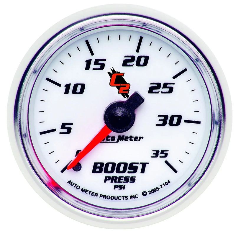 Autometer 2-1/16" Boost 0-35 PSI Mechanical C2