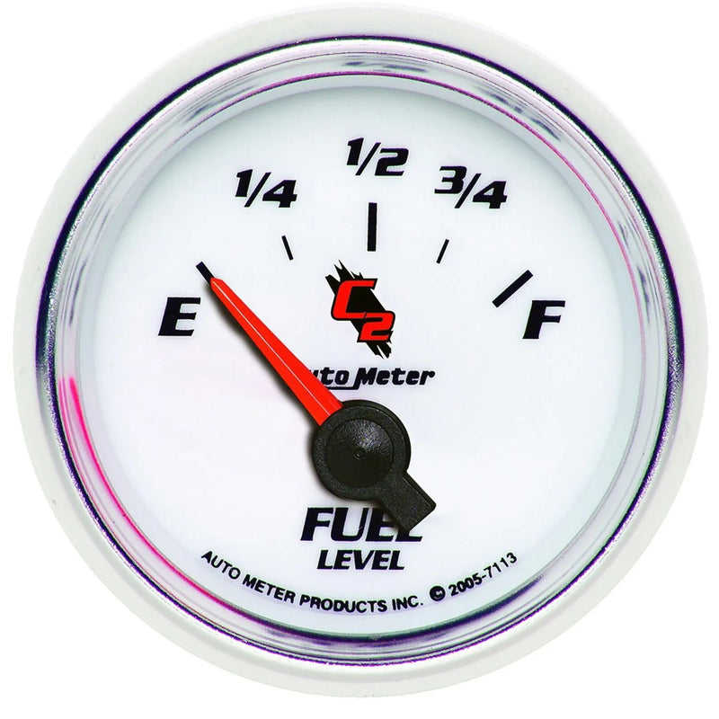 Autometer 2-1/16" Fuel Level 0-90 ohm Air-Core GM SSE C2