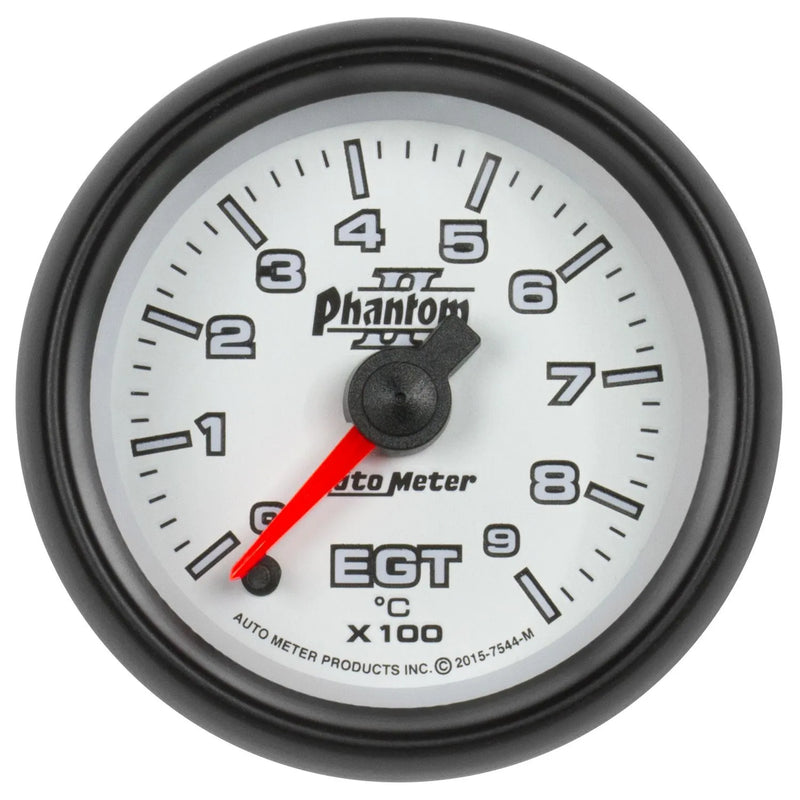 Autometer 2-1/16" Pyrometer Kit 0-900 C Phantom II