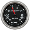 Autometer 2-5/8" Boost/Vacuum 30 In HG/20 PSI Mechanical Sport-Comp II