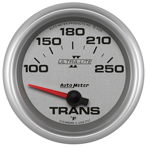 Autometer 2-5/8" Transmission Temperature 100-250 °F Air-Core Ultra-Lite II