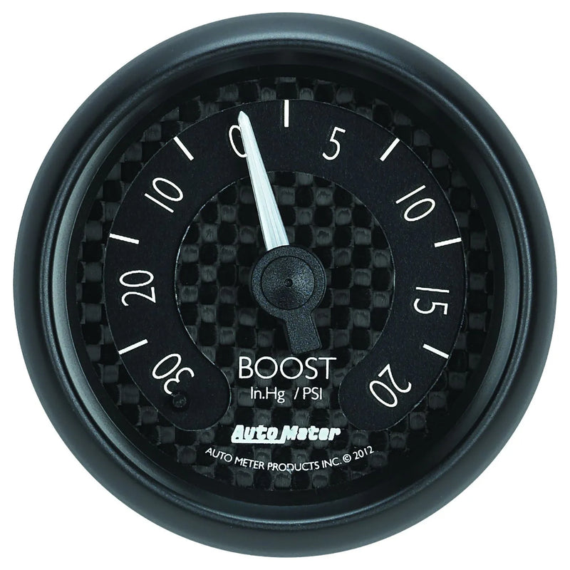 Autometer 2-1/16" Boost/Vacuum 30 In HG/20 PSI Mechanical GT
