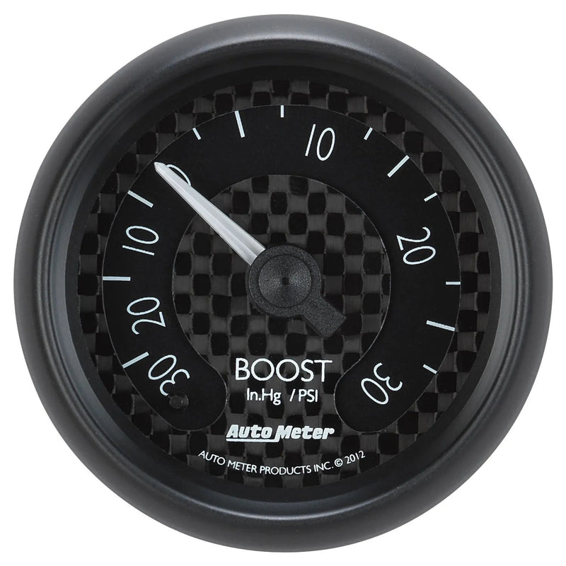 Autometer ATM8003 2-1/16" Boost/Vacuum 30 In HG/30 PSI