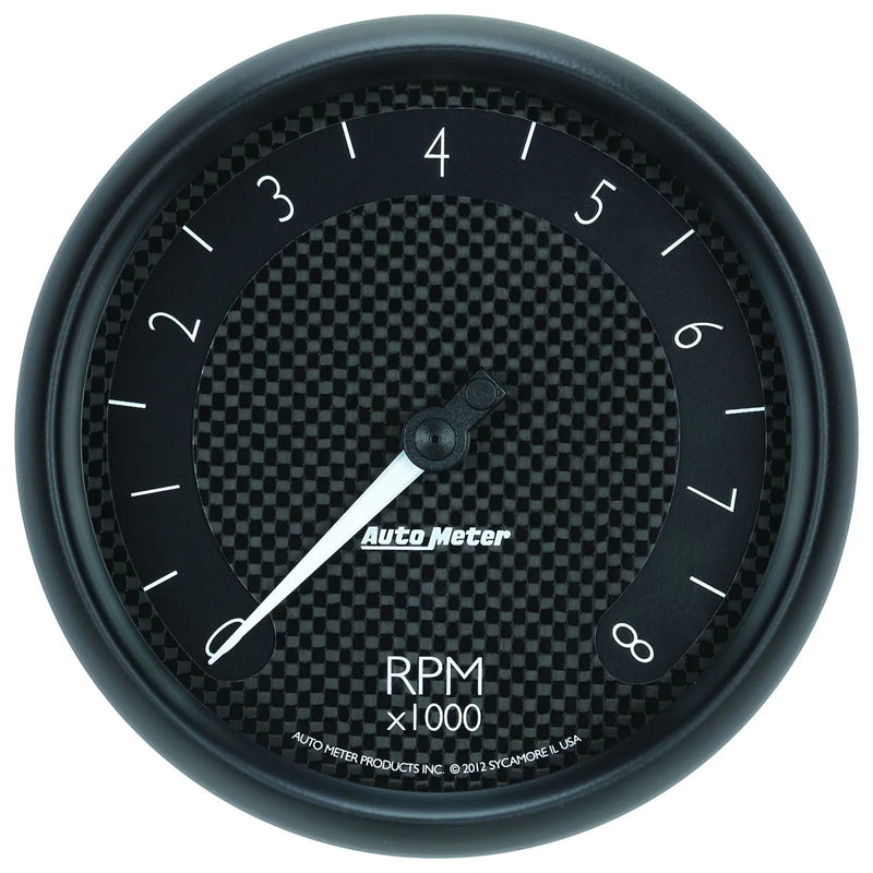 Autometer 5" In-Dash Tachometer 0-8,000 RPM GT