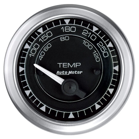 Autometer 2-1/16" Water Temperature 100-250 °F Chrono