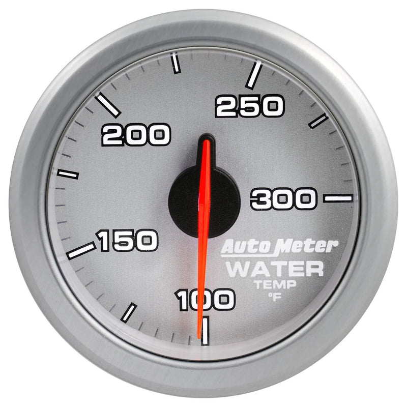 Autometer 2-1/16" Water Temp 100-300`F Air-Core Airdrive - Silver