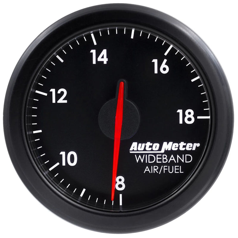 Autometer 2-1/16" Wideband A/F Air-Core Airdrive Black