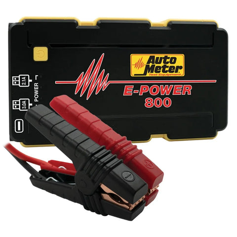 Autometer Jump Starter Emergency Battery Pack 14.8V 800A Peak 1800 MAH