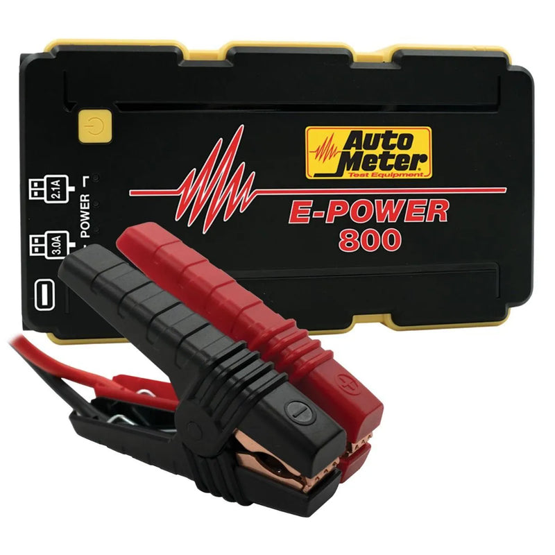 Autometer Jump Starter Emergency Battery Pack 14.8V 800A Peak 1800 MAH