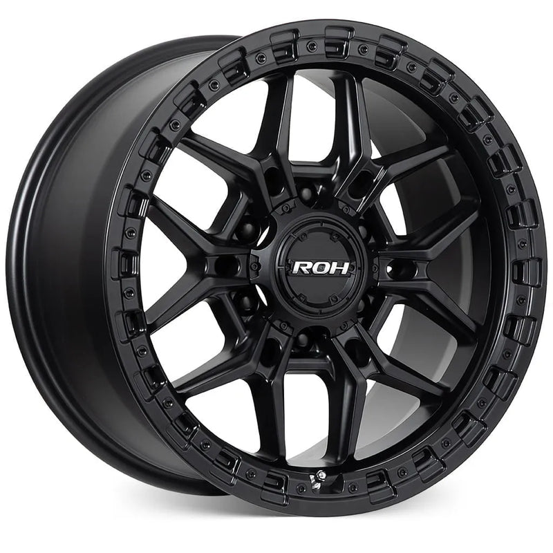 ROH Wheels Axe Matt Black Wheels