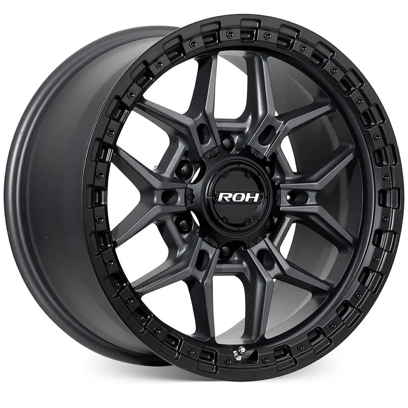 ROH Wheels Axe Matt Black Graphite Wheels