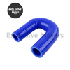 Blue 180-Degree Elbow Universal Silicone Hose