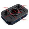 04-13 XL1200C, XL1200X, XL883L, XL883N, XL1200N, XL883R, XL883C, XL883L, XL1200R, XL883, XL50 Air Filter Cleaner Fit
