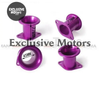 Aluminum turbo flange Turbo Inlets-BOV Botton Purple BLACK TK-BOV1009