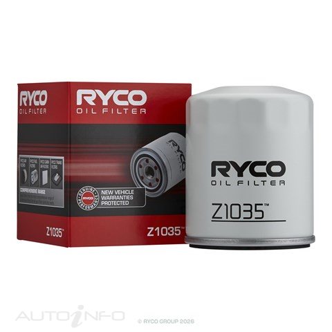 Ryco Oil Filter Mazda - Z1035