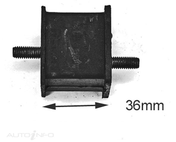 Transgold Engine Mount Front LH RH Nissan 1200 71-On - TEM0129