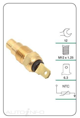 Tridon Water Temperature Sensor W/gauge Nissan - TTS036