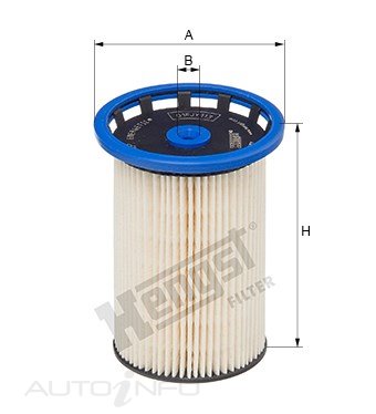 Hengst Fuel Filter VW Toua Porsche Cay Diesel 09-On - E431KP