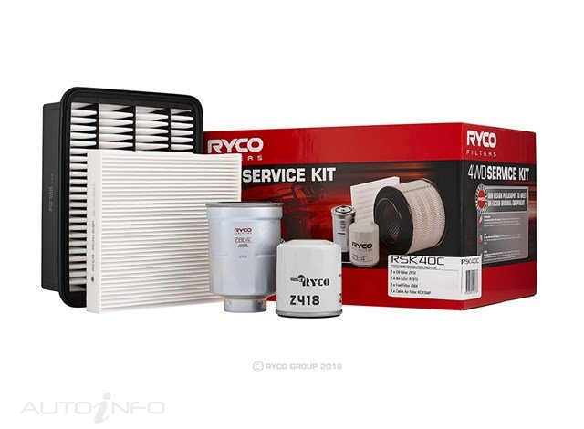 Ryco Filter Serv Kit Toyota - RSK40C