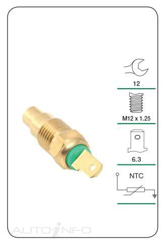 Tridon Water Temperature Sensor W/gauge Nissan - TTS051