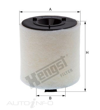 Hengst Air Filter Audi A1 Sea Skoda VW - E1017L