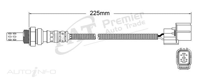 PAT Oxygen Sensor Subaru - EGO-127