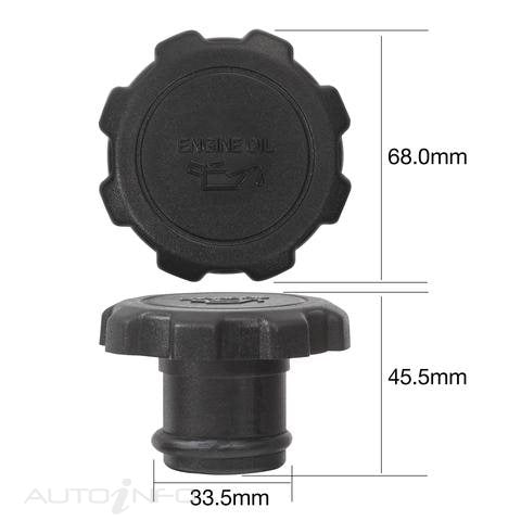 Tridon Oil Filler Cap - TOC502