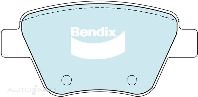 Bendix Brake Pads Euro Rear Audi Skoda VW - DB2211EURO+