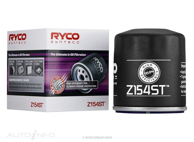 Ryco Premium Syntec Oil Filter - Z154ST