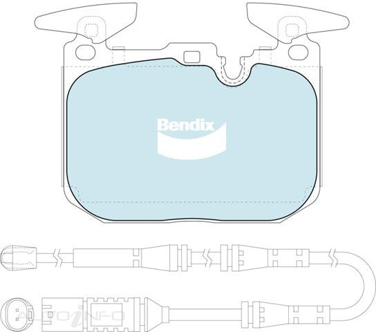 Bendix Brake Pads Euro Front Bmw 116I - DB2299EURO+
