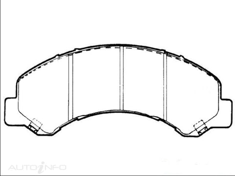 C-Plus Brake Pads MK Front Isuzu Npr Nkr 99-On - DB9018I