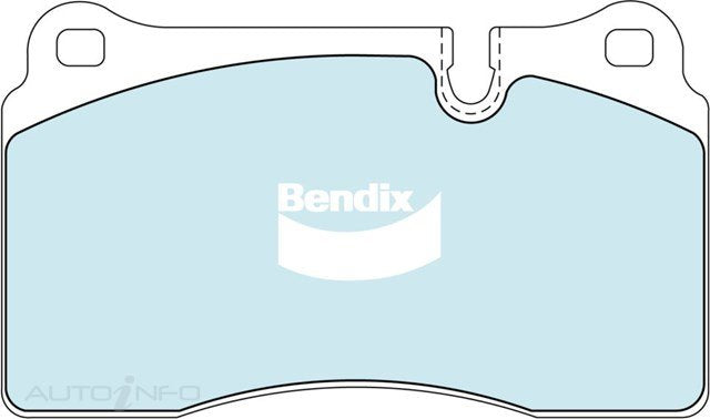 Bendix Brake Pads Euro Front Land Rover 05-On - DB2073EURO+