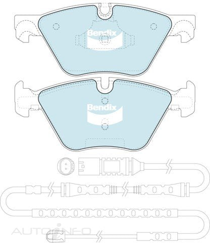 Bendix Brake Pads Euro Front Bmw 5 Series - DB2295EURO+