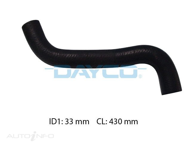 Dayco Radiator Hose Lower Toyota Cam 2.4 02-On06 - DMH3396
