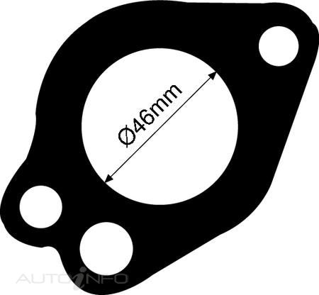 Tridon Thermostat Gasket Holden Commercial V8 78-On93 - TTG24