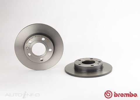 Brembo Disc Rotor Rear Audi A4 00-On04 - 08.9136.11